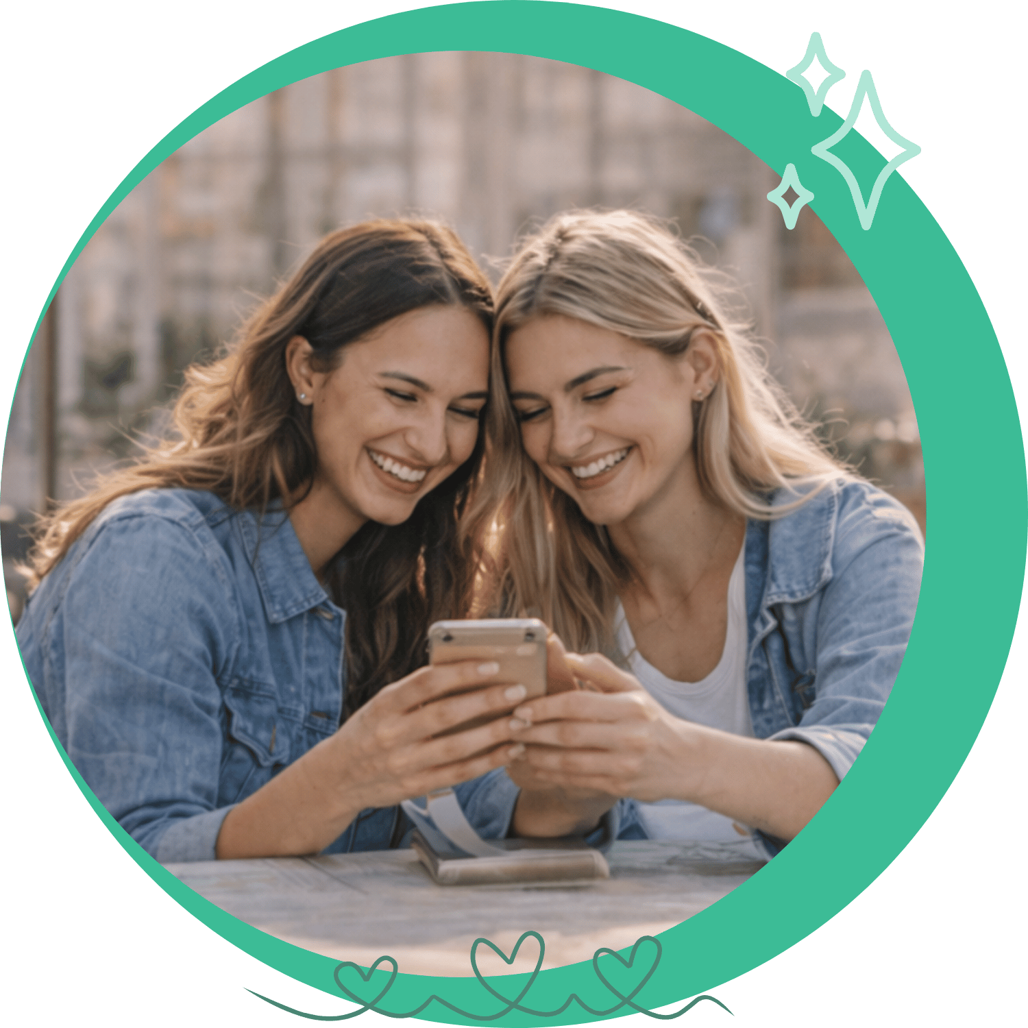 Au pairs meeting friends