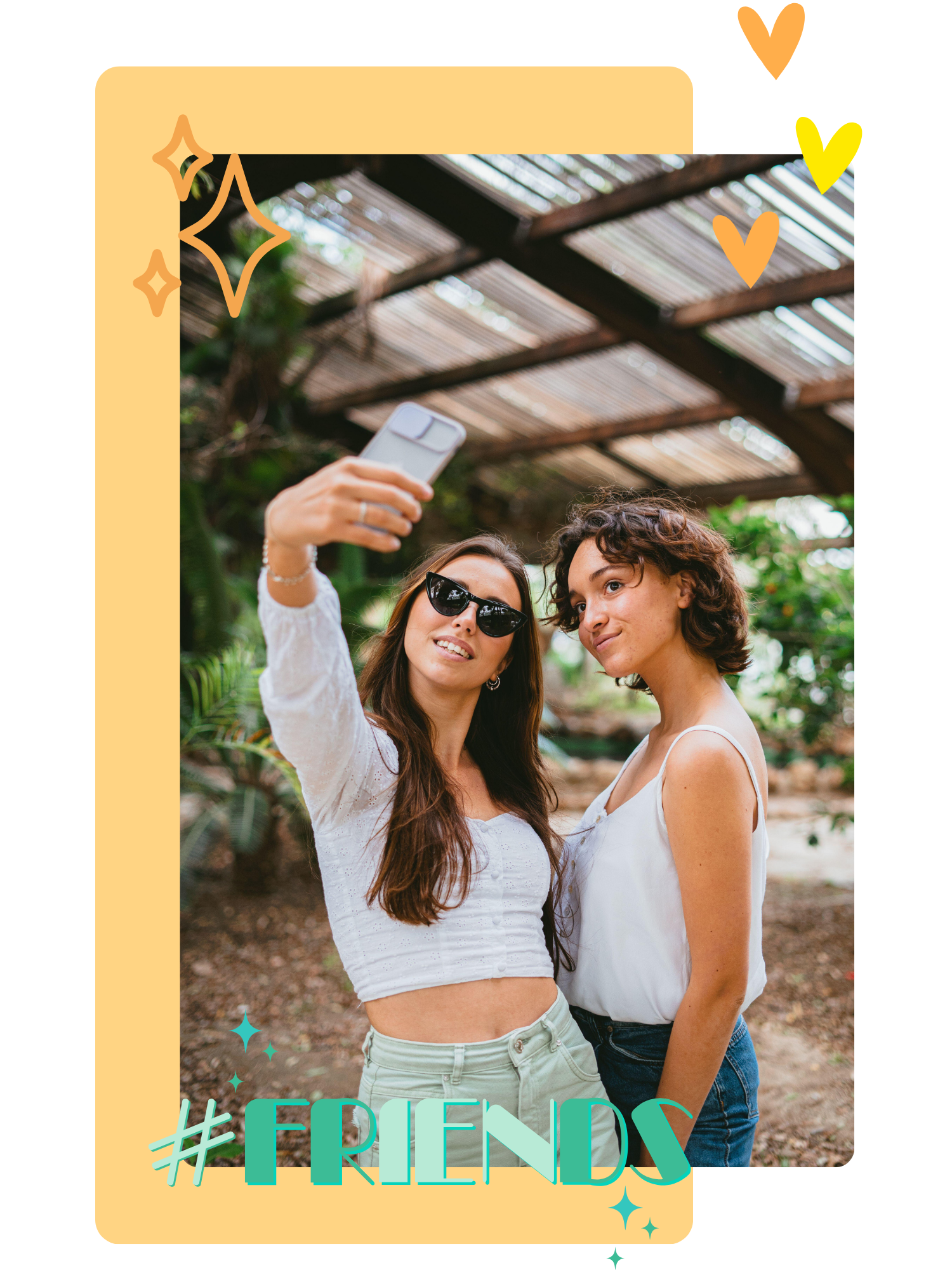 Au pairs supporting each other