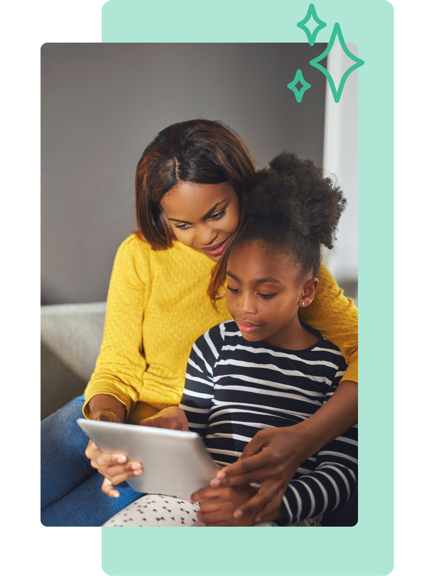 Au pair with host family